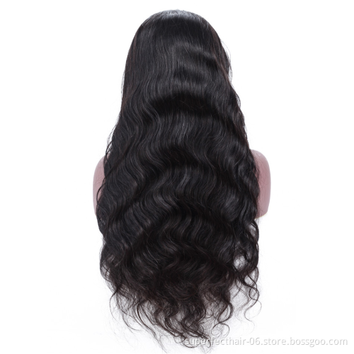Pre Plucked Transparent Swiss Lace Wig 5X5 Lace Closure Human Hair For Women Body Wave Peruvian Glueless Hair wigs